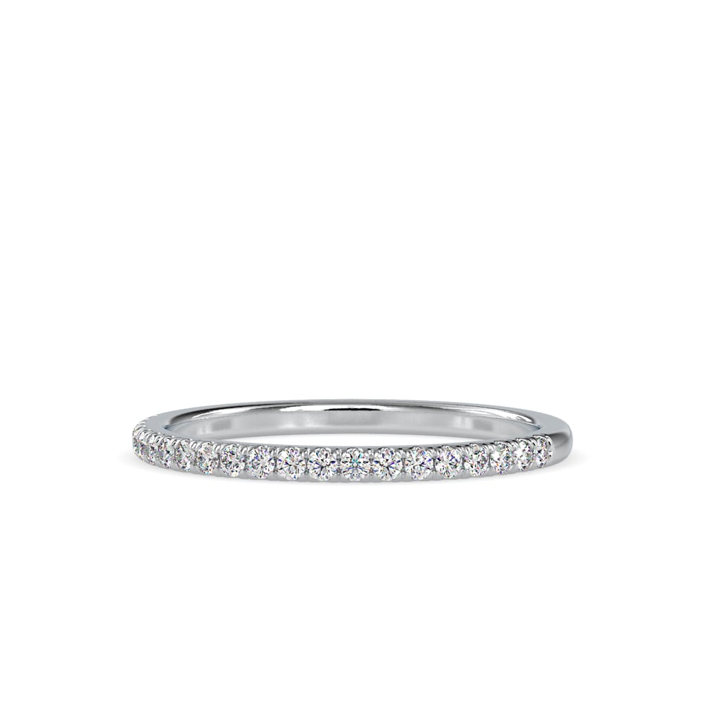 Round Classy Embed Eternal Sparkle Ring