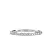 Round Embed Anniversary Ring-Dileti