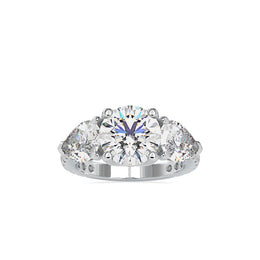 Tove Pear Twist Radiance Setting-Dileti