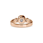 Callie Cushion Harmony Circlet Ring-Dileti