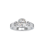 Callie Cushion Harmony Circlet Setting-Dileti