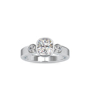 Callie Cushion Harmony Circlet Setting-Dileti