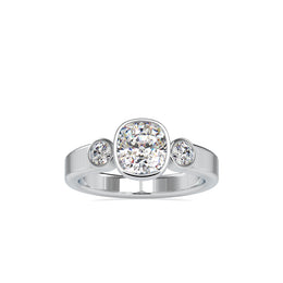 Callie Cushion Harmony Circlet Setting-Dileti