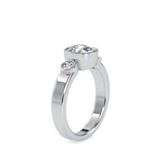 Callie Cushion Harmony Circlet Setting-Dileti