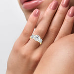 Tonje Twinkle Trinity Circlet Ring-Dileti