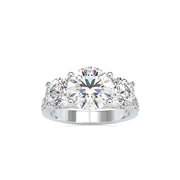 Tonje Twinkle Trinity Circlet Setting-Dileti