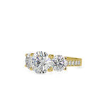 Tonje Twinkle Trinity Circlet Ring-Dileti