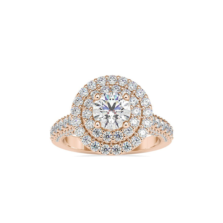 Fleur Round Diamond Basket Setting