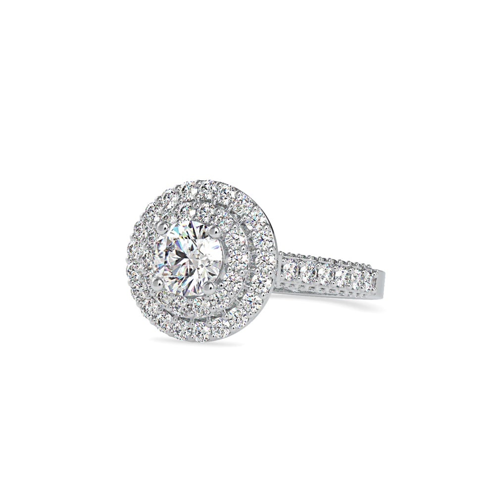 Fleur Round Diamond Basket Setting