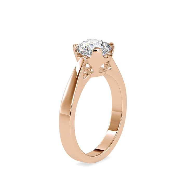 Andromeda Round Solitaire Ring