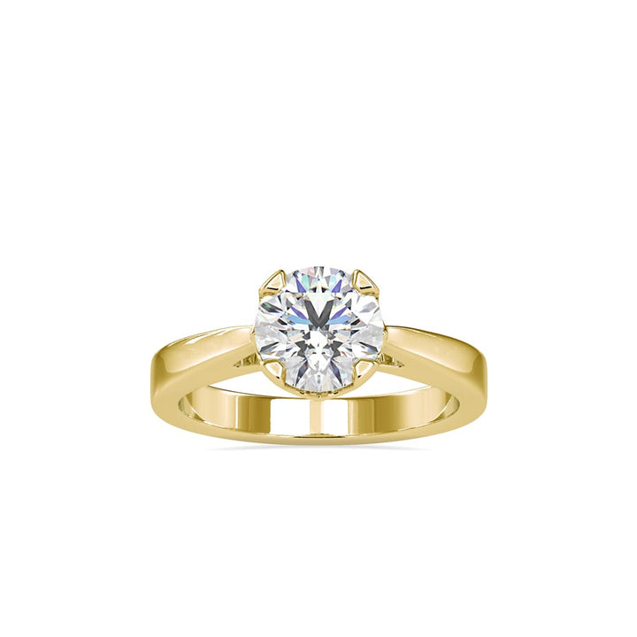 Andromeda Round Solitaire Ring