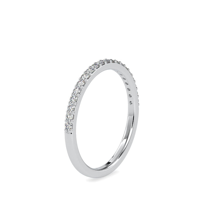 Round Classy Elegant Eternal Sparkle Ring