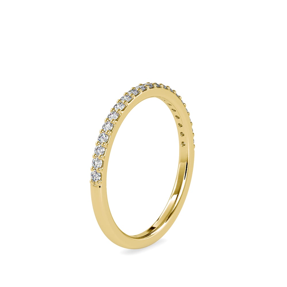 Round Classy Elegant Eternal Sparkle Ring