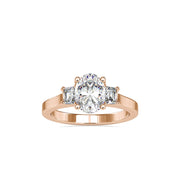 Aurora Oval Square Melody Ring-Dileti