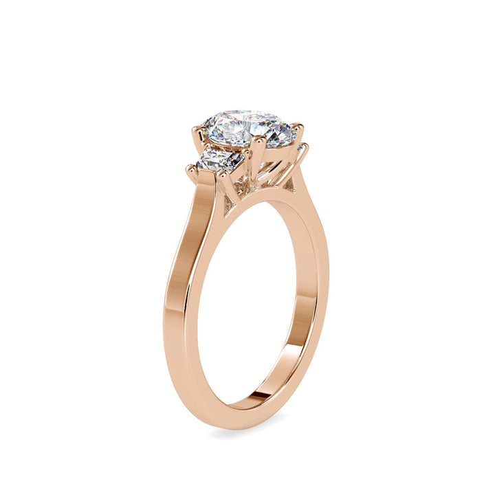 Aurora Oval Square Melody Ring