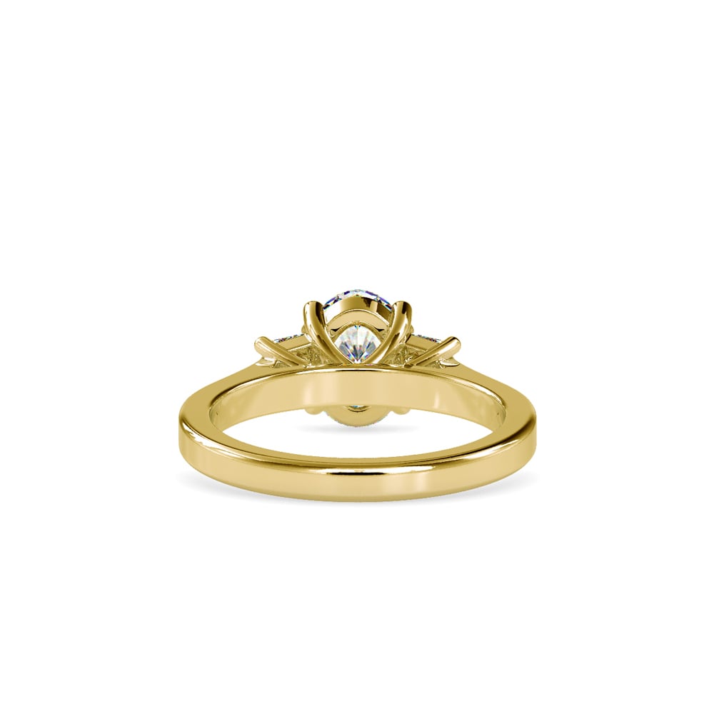 Aurora Oval Square Melody Ring