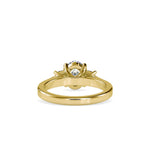 Aurora Oval Square Melody Ring-Dileti
