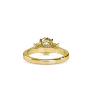 Aurora Oval Square Melody Ring-Dileti
