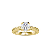 Belinda Petal Twist Circlet Ring-Dileti