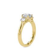 Isla Serenity Oval Cascade Ring-Dileti