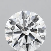 1.00ct Round Lab Grown Diamond (Colour D, Clarity VVS1, Cut EX, IGI Certified)