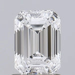 1.07ct Emerald Lab Grown Diamond (Colour D, Clarity IF, IGI Certified)