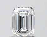 1.10ct Emerald Lab Grown Diamond (Colour D, Clarity IF, IGI Certified)