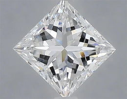 1.10ct Princess Lab Grown Diamond (Colour E, Clarity VVS1, IGI Certified)