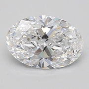 1.11ct Oval Lab Grown Diamond (Colour D, Clarity VVS1, GIA Certified)