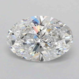 1.50ct Oval Lab Grown Diamond (Colour D, Clarity FL, IGI Certified)