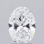 1.92ct Oval Lab Grown Diamond (Colour D, Clarity IF, IGI Certified)