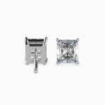 Jacqueline Solitaire Radiant Earrings-Dileti