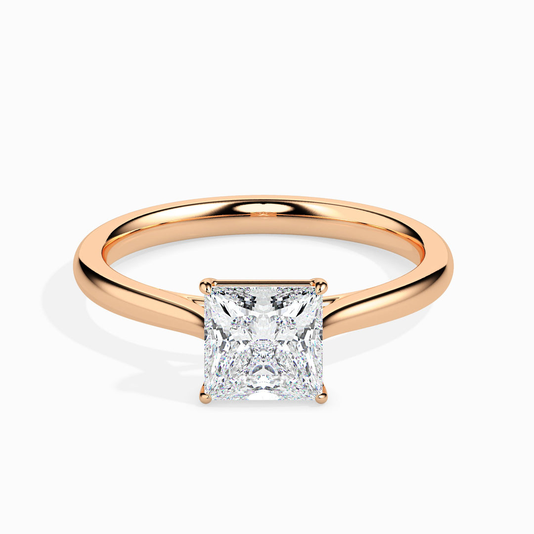 Sepia Solitaire Ring