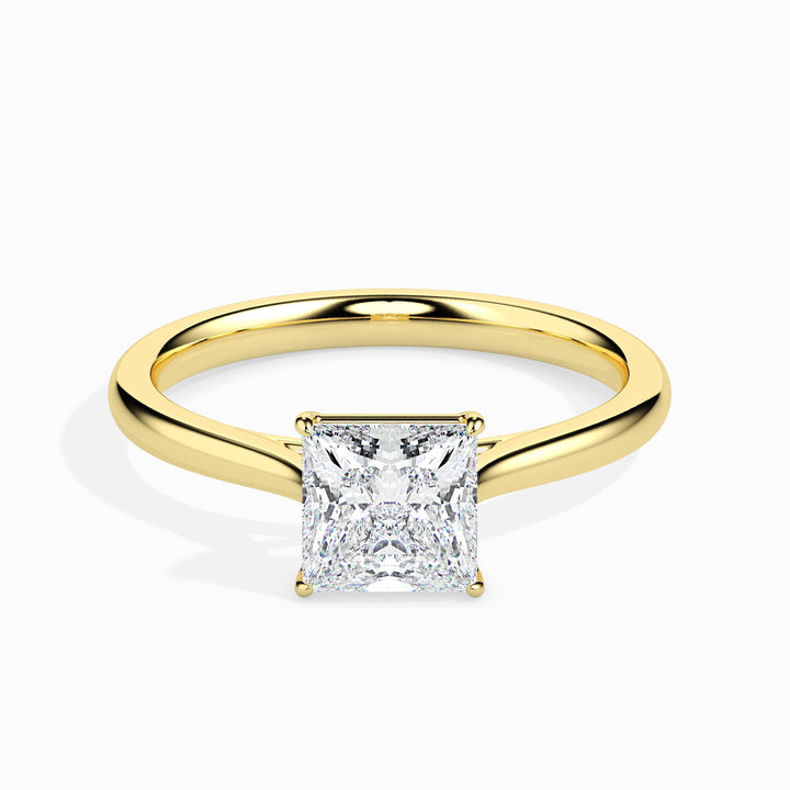 Sepia Solitaire Ring