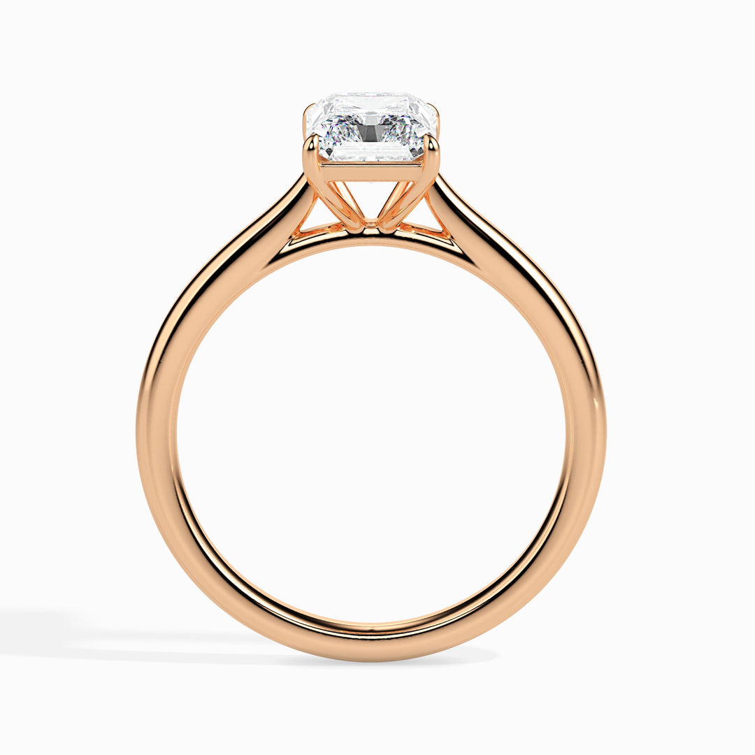 Larissa Solitaire Radiant Ring