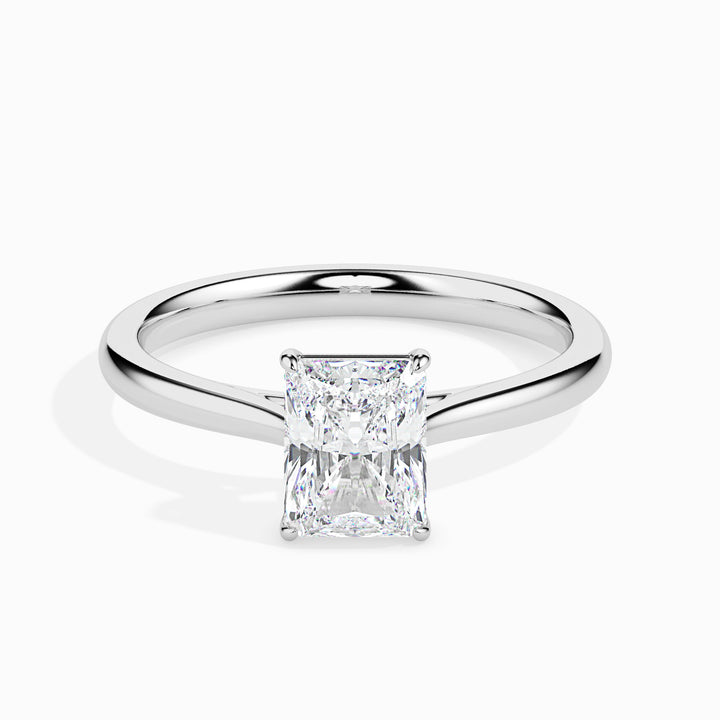 Larissa Solitaire Radiant Ring