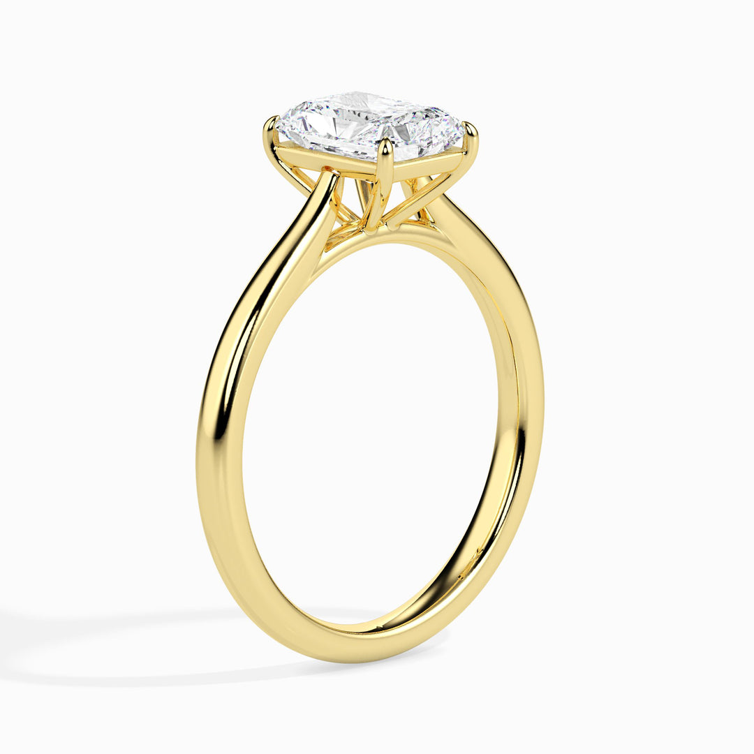 Larissa Solitaire Radiant Ring