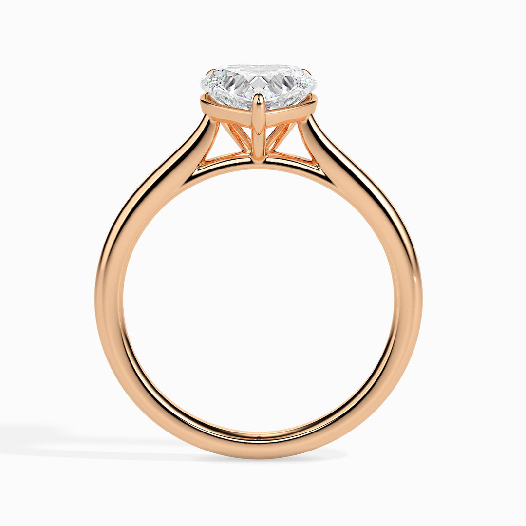 Olfea Solitaire Heart Ring