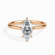 Clarice Solitaire Ring-Dileti