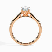 Clarice Solitaire Ring-Dileti