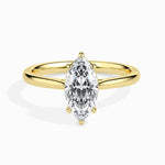 Clarice Solitaire Ring-Dileti