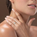 Blanca Solitaire Ring-Dileti