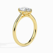 Blanca Solitaire Ring-Dileti