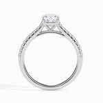 Nina Solitaire Pave Cushion Setting-Dileti