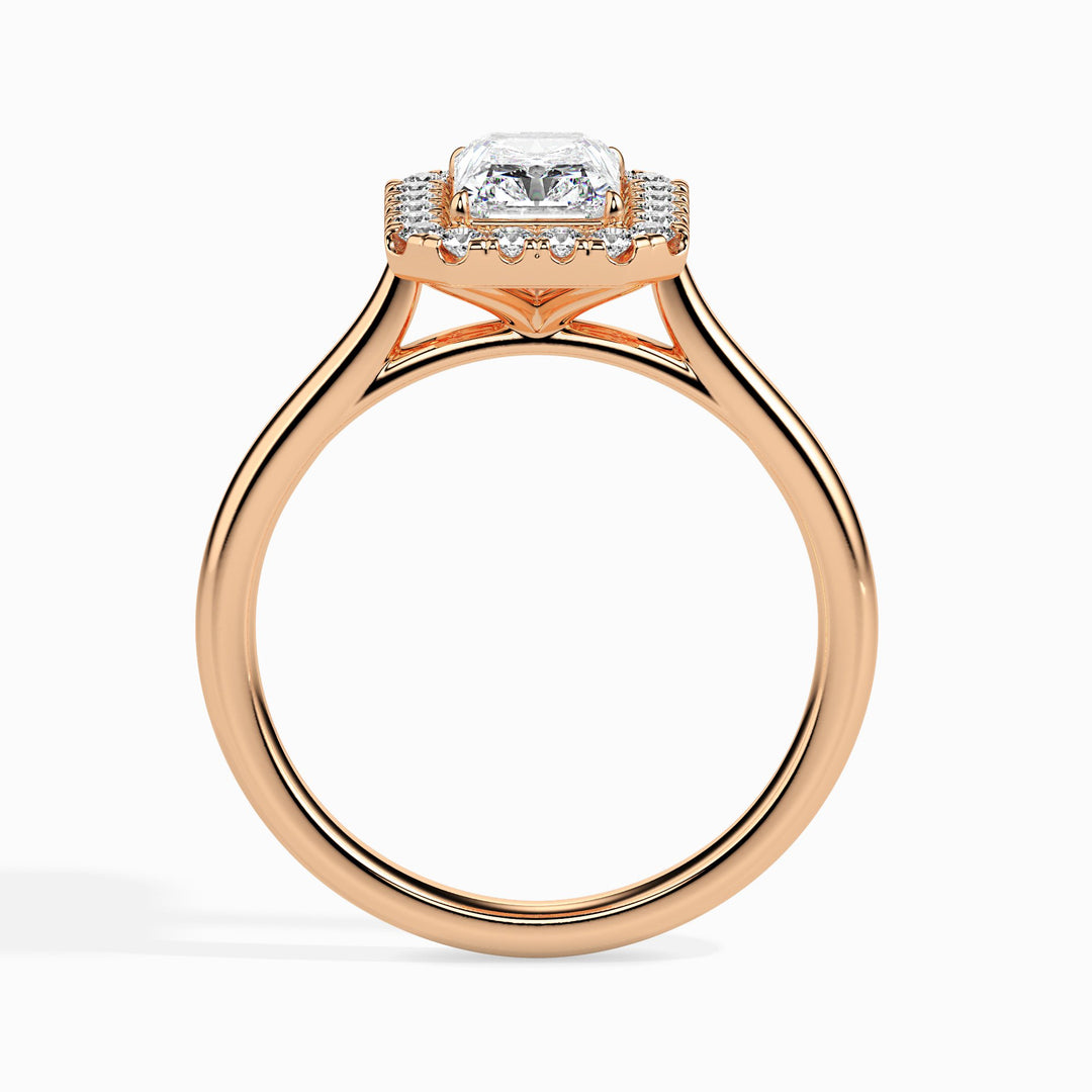 Kai Solitaire Halo Radiant Setting