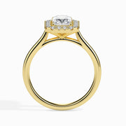 Kai Solitaire Halo Radiant Ring-Dileti