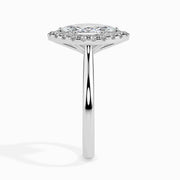Fala Solitaire Halo Marquise Setting-Dileti