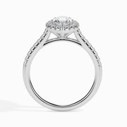 Pila Solitaire Halo Pave Marquise Setting-Dileti