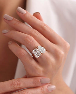 Toi et Moi Lab Grown Diamond Ring