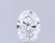 2.00ct Oval Lab Grown Diamond (Colour D, Clarity VS2, IGI Certified)